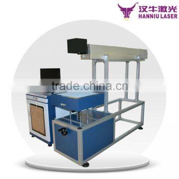 Co2 300*300mm Hanniu laser marking machine CO2 cheap Laser Marking Machine for Nonmetal