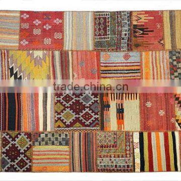 Turkish Patchwork Kilim Rug
