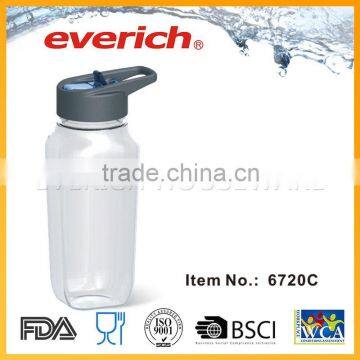 Multi-function popular round plastic bottle