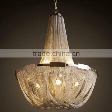 Luxury Decorative chandelier modern Iron Chain Large Chandelier