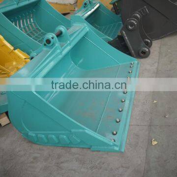 5T excavator double cutting edge mud bucket made in china