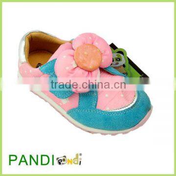 girl garden shoes with big bow princess casual shoes