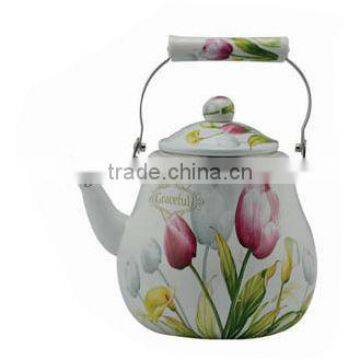 4L Enamel water kettle tea pot