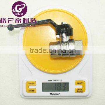 GLD New Unique 1/4" PEX Brass Ball Valve Full Port Crimp Shut-off Valves for PEX Tubing For Sale photo-3