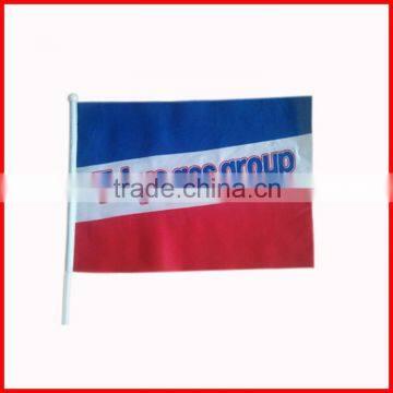 30*45cm popular blue white red hand flag