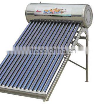 non-pressurized solar water heater