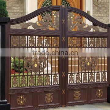 China wholesale high quality aluminum main gate design