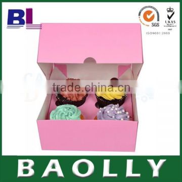 Cake Square Box Baolly, Fashion Cupcake Box With window