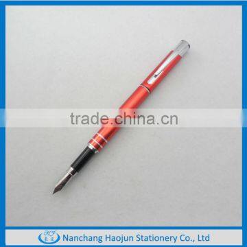 2014 New Cheap Aluminum Fashion Fountain Pen