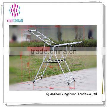 Foldable clothes drying rack