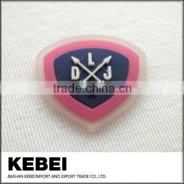 Custom logo with your own DIY handmake design badges rubber label for decoration