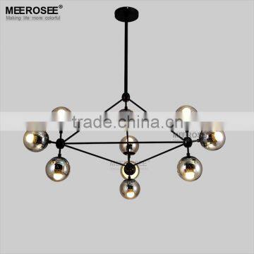 Industrial Decor Architectural Lighting Hand Blown Glass Pendant Light Black MD863001 L10