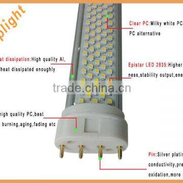 36W FPL Replacement 2G11 LED Lamp 15W 410mm 417mm CE ROHS