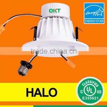 OKT Commercial 4 in. 9W retrofit kits LED White Trim for USA Market