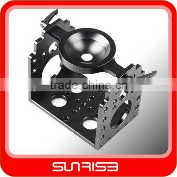 Sunrise DS Cage 3 for Camera Dolly System,75mm ball digital camera cage camera cage with fluid head camera accessory