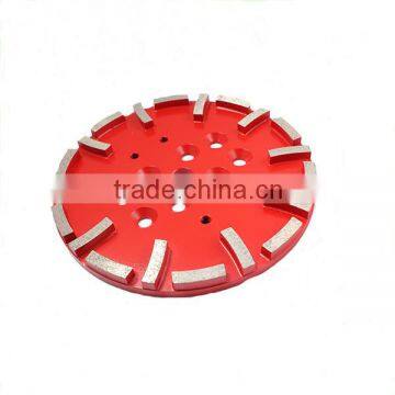 250mm*20T(40*10*10mm)metal diamond polishing disc for floor grinder