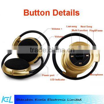 Factory Price Universal Wireless Stereo Bluetooth Earphone Sport Headset With Built-in Microphone For IPhone Samsung photo-4