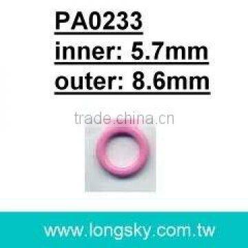 metal slider for women's bra strap (PA0233/5.7mm inner)