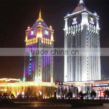 0.3w SMD5050 Rgb 1 Pixel Dmx 3 Channel Led Point Light Outdoor Building Facade photo-4