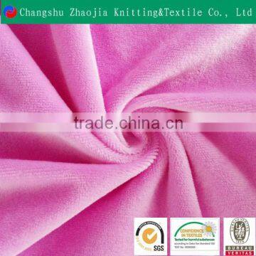 Hot sale 100%polyester short pile microfiber super soft toy velvet for children home textile