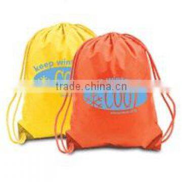 Nylon Drawstring Backpack