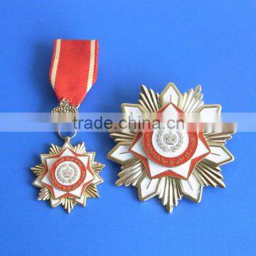 New custom adjustable friendship medal ribbon