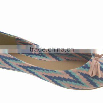 Colorful Low Price Casual Slip on Shoes Flat for Girl photo-3