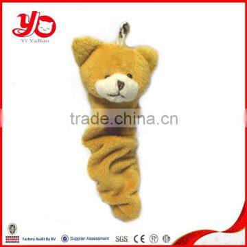 wholesale soft plush bear keychain