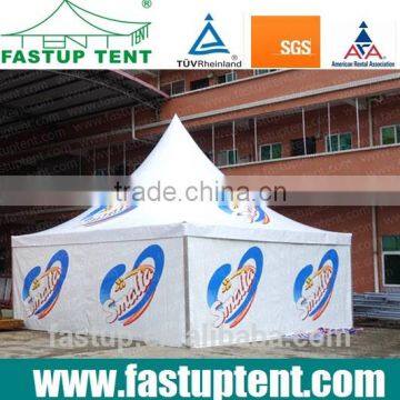 Fastup Tent Pavillion Gazebo White Pagoda Tent with Logo Printing