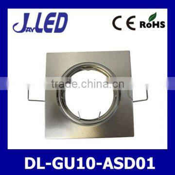 Square adjustable double lighting downlight gu10