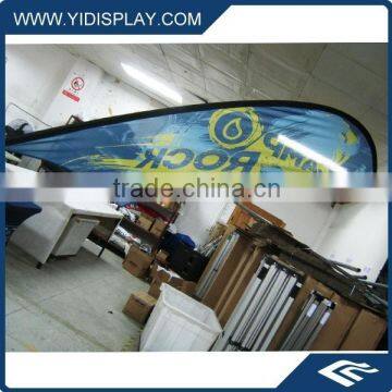 Out door Angled flying feather Flag Banner