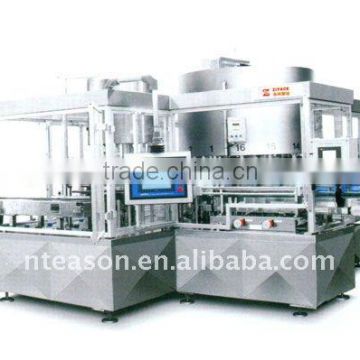 Electronic weighing type linear filling machine