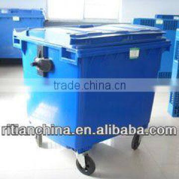 Plastic Rubbish/trash Bin With Wheel