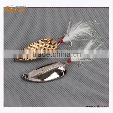 Wholesale Metal Fishing Lure Mini Spoon Fishing Lure