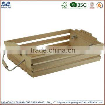 classical wooden tool box wooden packaging wooden crate box