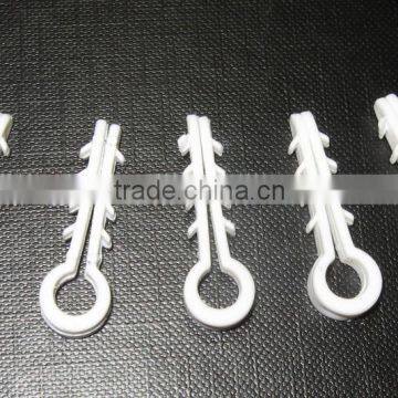 Plastic wall cable clip