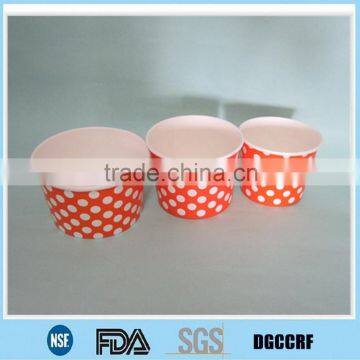 Ice Cream Food Paper Cup Container With Lid photo-5