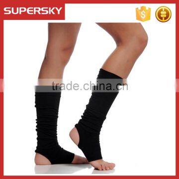 A-80 anti slip yoga spats knee high yoga pilates socks yoga leg warmers socks