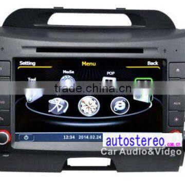 Car GPS Navigation System Car DVD Player Multimedia car mp3 player gps navigator forKIA Sportage