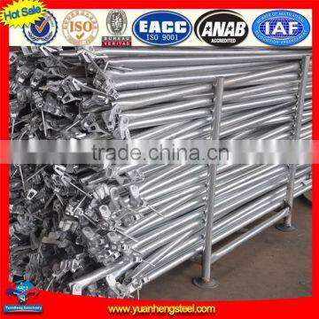 Ringlock scaffolding materials ledger end with pin