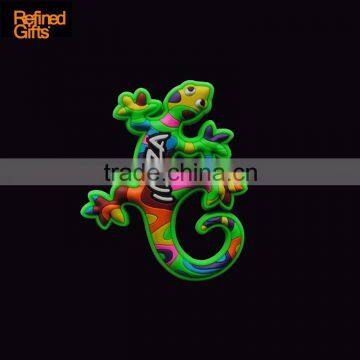 Creative IBIZA Gecko PVC Rubber 3D Fridge Magnets OEM Menufacture ECO-friendly photo-4