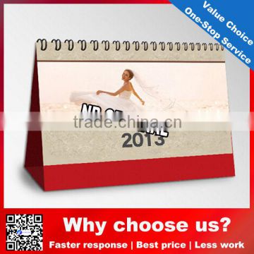 wholesale custom design Cheap Table Calendar/Daily Tear Off desk Calendar/ Desk Calendar Printing