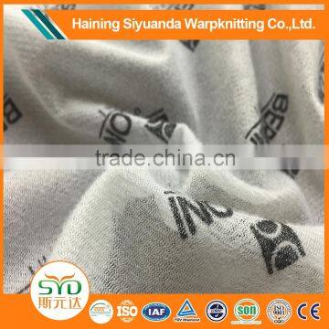 New type pleated polyester printed fabric