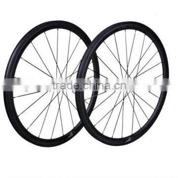 Made In China Carbon Bike Clincher Wheelset 38C Road Bike Carbon Clincher Super Light Road Bike Wheelset