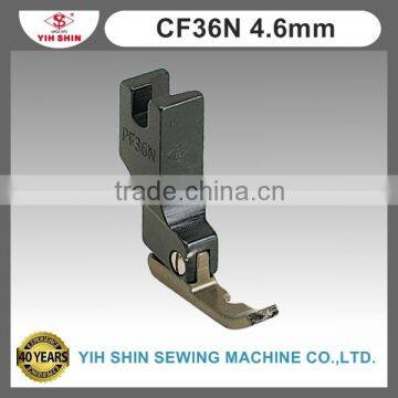 Industrial Sewing Machine Parts Sewing Accessories Teflon Feet (Zipper) Single Needle CF36N 4.6mm Presser Feet