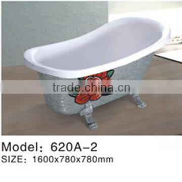 CLASIKAL Free Standing Bathtub,acrylic Material,colorful Bathtub
