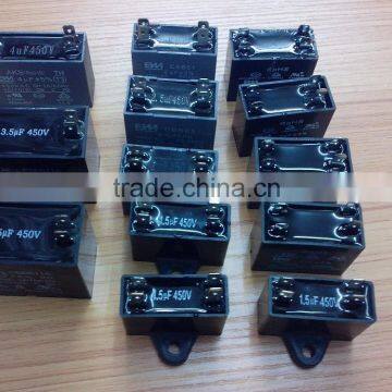 8uF 450VAC CBB61 AC Motor Capacitor with Pins factory price