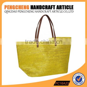 Simple fashion paper straw environmental protection bag