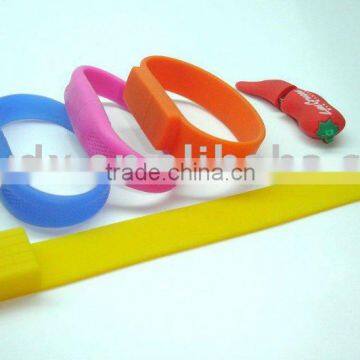 Customized USB Silicone Bracelet