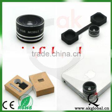 mobile phone camera lens Mini Fisheye lens for galaxy note 2